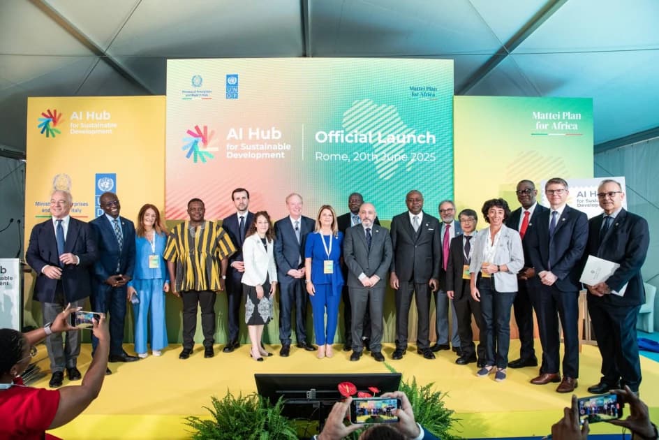 AI Hub for Sustainable Development event